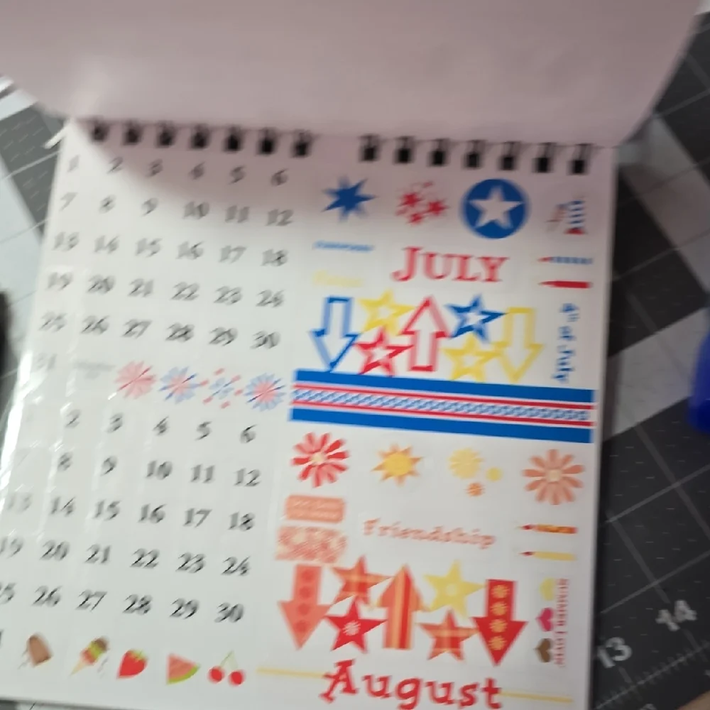 Calendar Kit - Black and White